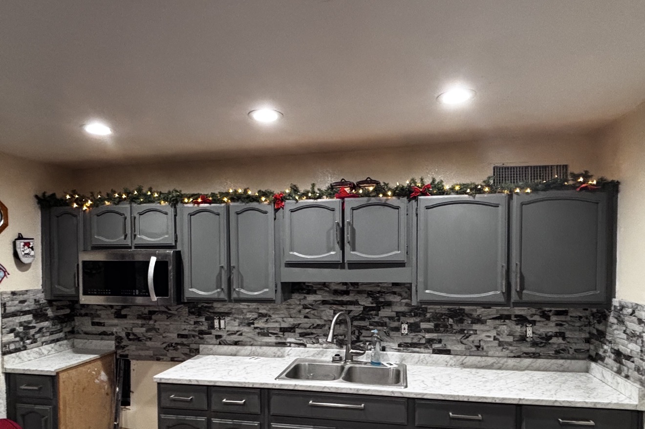 Kitchen Backsplash — after